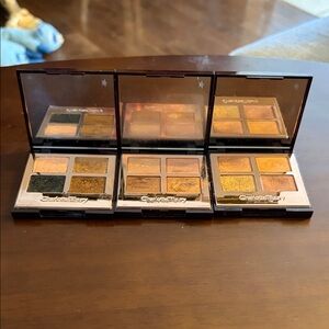 Charlotte Tilbury Eyeshadow Trio - Gold, Brown, and Black